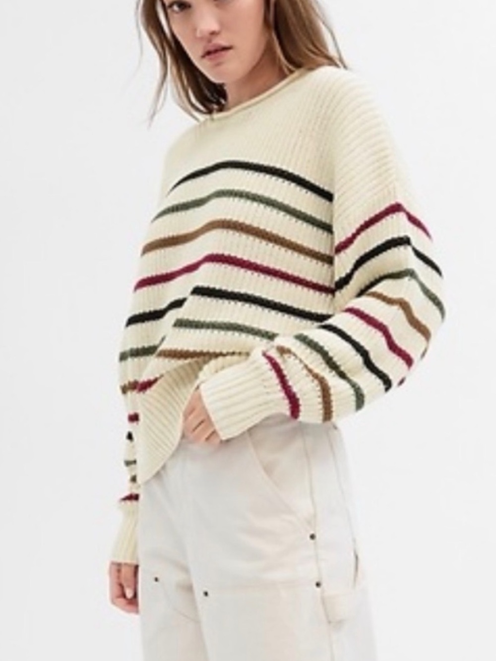 Gap Cotton Striped Sweater